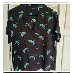 Short sleeve Obey button shirt